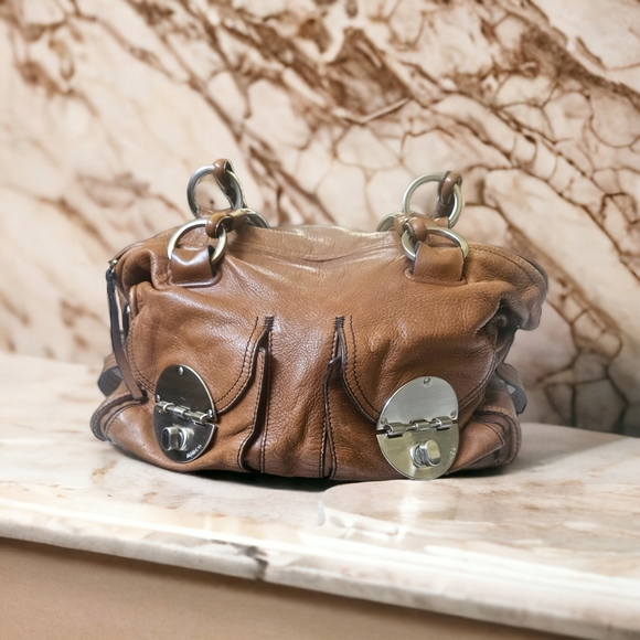 Handbags - MIMCO | Pre Loved Tan Leather Bag | 🔥Host Pick 🔥